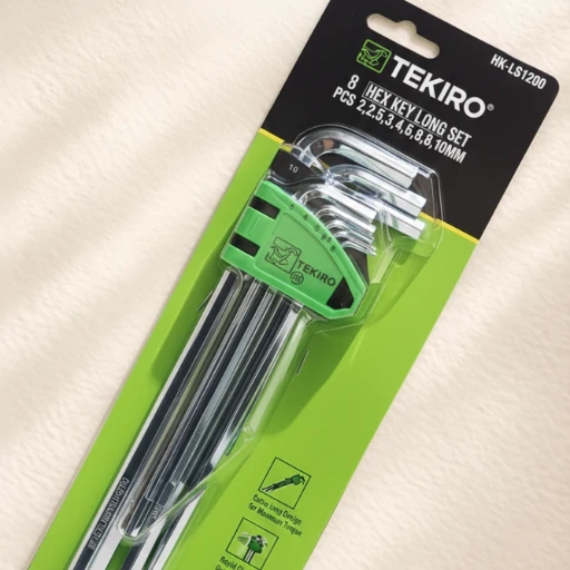 Kunci L Set Panjang TEKIRO 8pcs Kunci L Set Panjang TEKIRO 8pcs