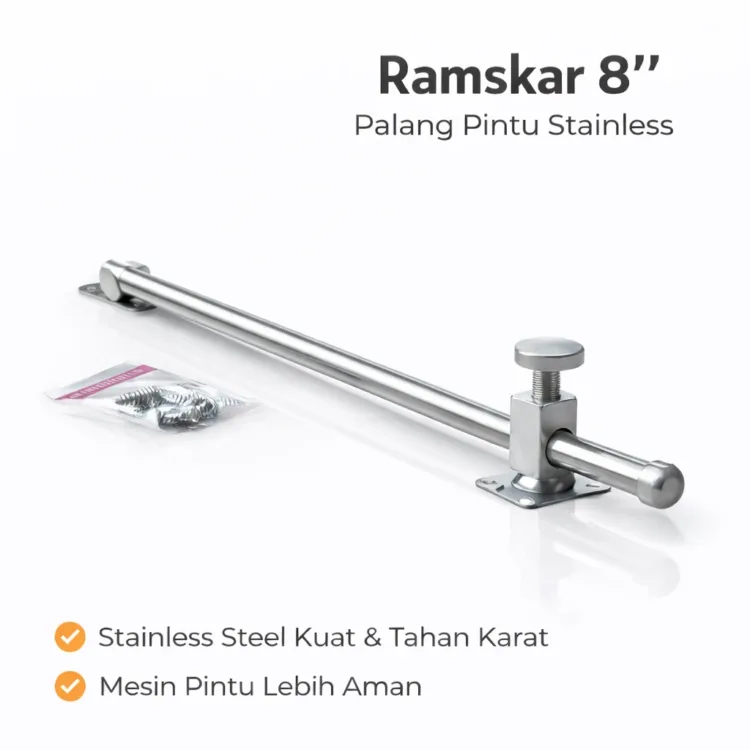 Ramskar dan Hak Angin Jendela Stainless | Harga Grosir Termurah